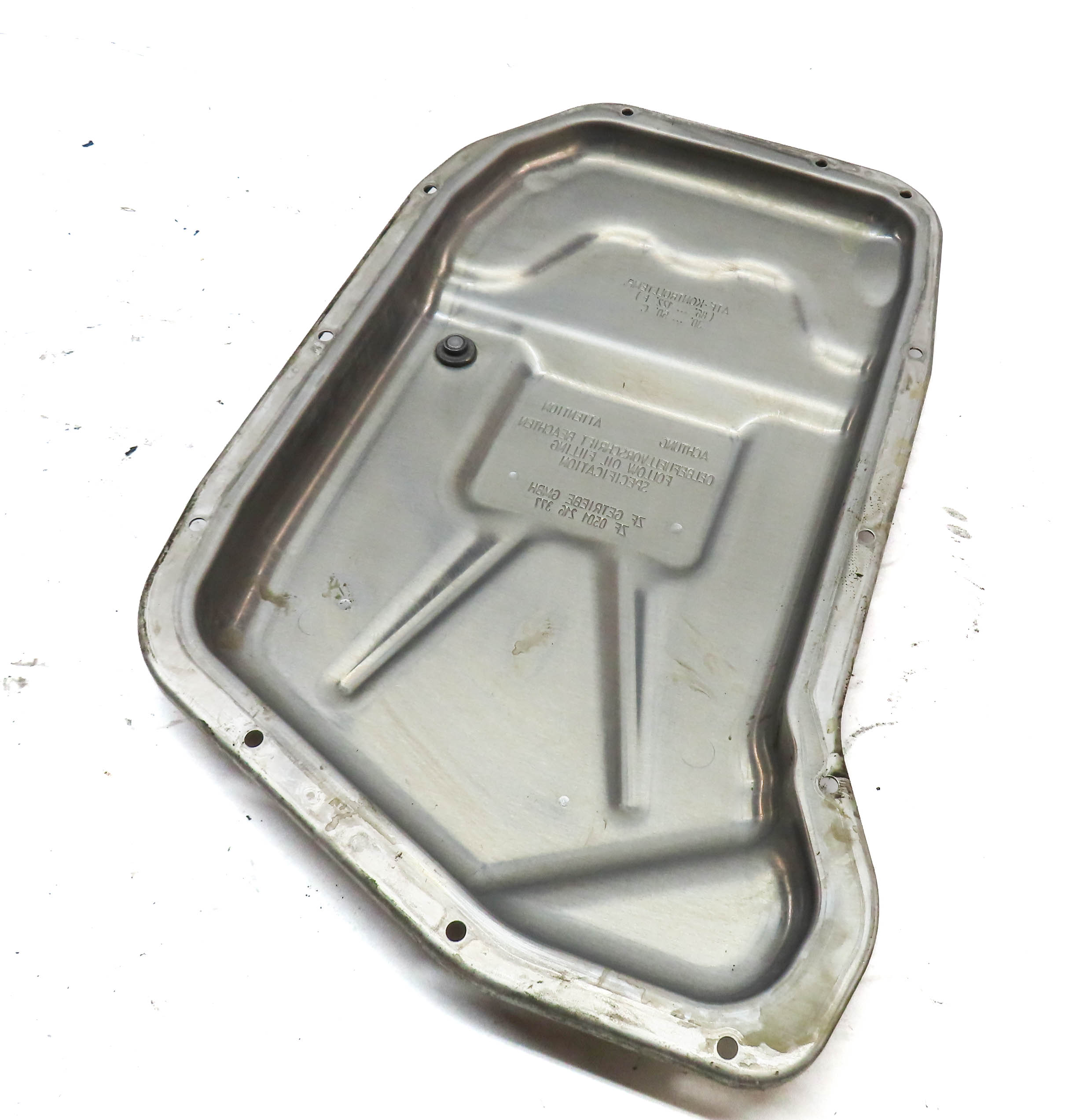 11-18 AUDI A4 A5 A6 A7 A8 Q5 S7 S8 (B8 8K C6 D4 4H 8T 8R) TRANSMISSION OIL PAN — exact item pictured